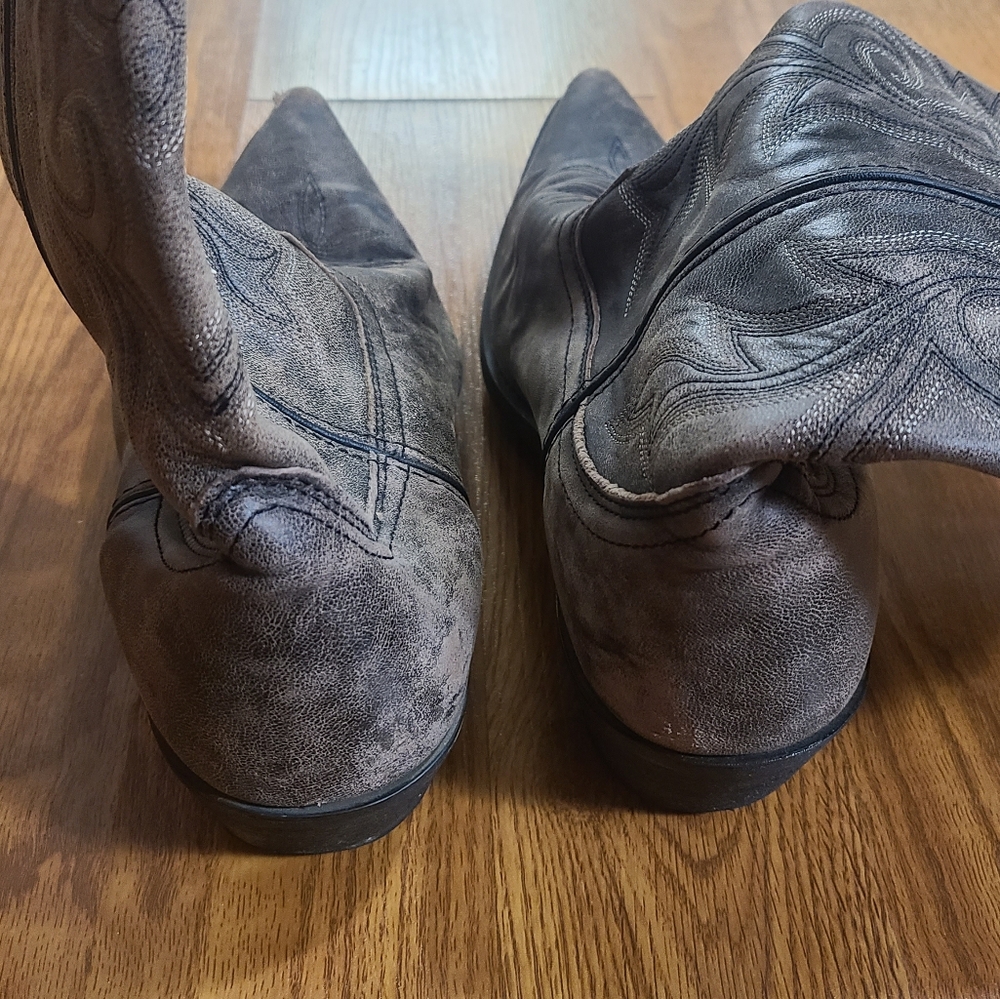 Rockin County Cowboy Boots Size 11 - Picture 5 of 7